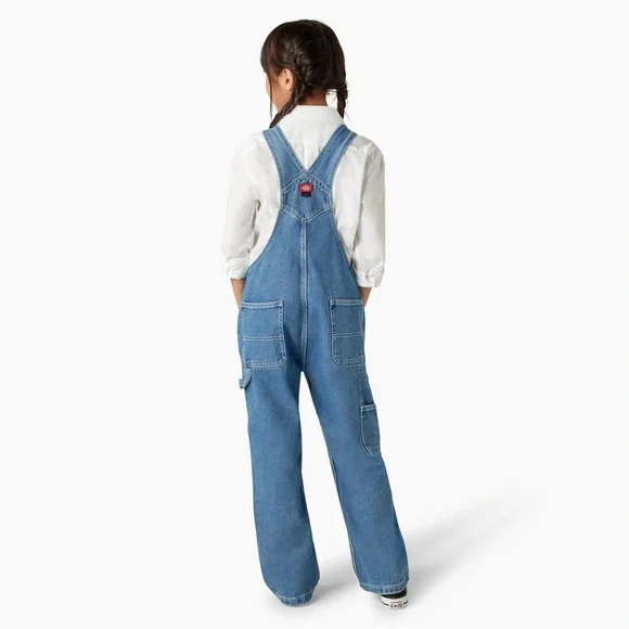 Dickies Kids Denim Overalls, M (10/12), MSRP $40 - Picture 12 of 13